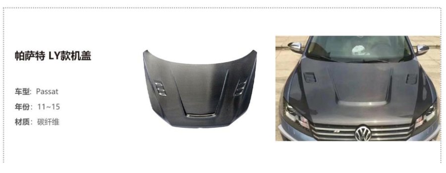 Volkswagen Passat LY Hood