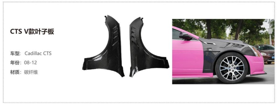 Cadillac CTS V Fender