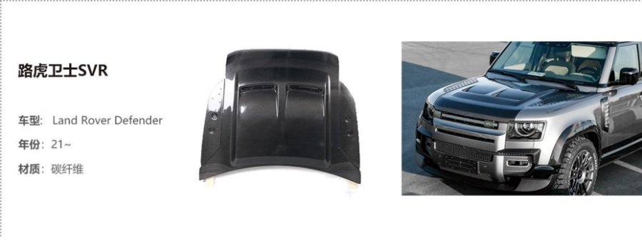 Land Rover Defender SVR Part