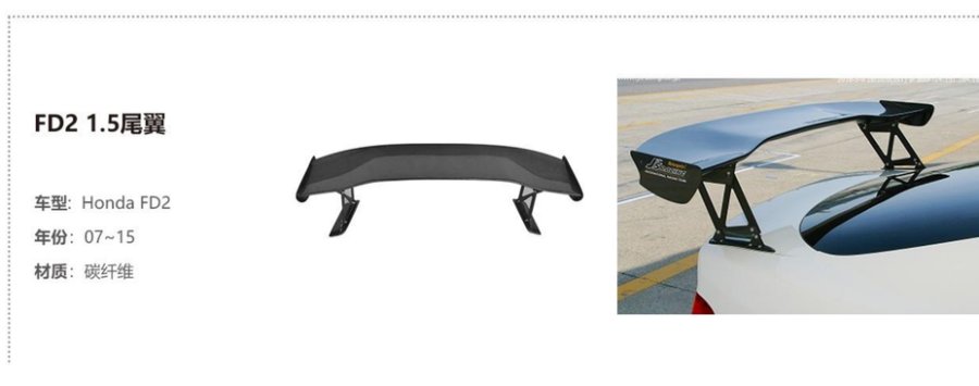 Honda FD2 1.5 Spoiler
