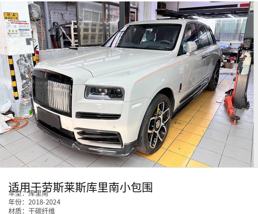 Rolls-Royce Cullinan Mini Body Kit