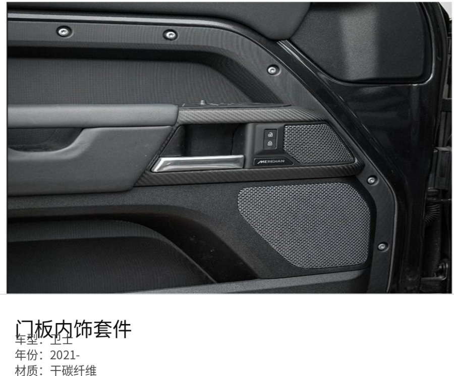 Land Rover 卫士 Door Panel Interior