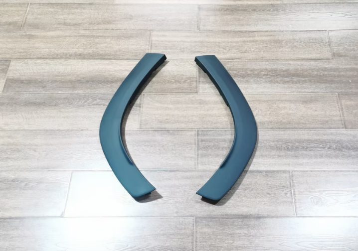 Chery Jetour Shanhua (2024) Jietu Dasheng Rear Wheel Eyebrow Trim Panel Rear Section Assembly-L (OE: F16-5500170CA)