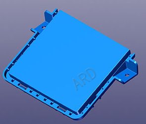 Chery Jetour T-2 (2025) Rear-mounted middle trailer cover (OE: F26-2804517)