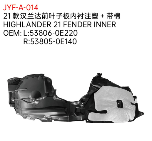 HIGHLANDER 21 FENDER INNER