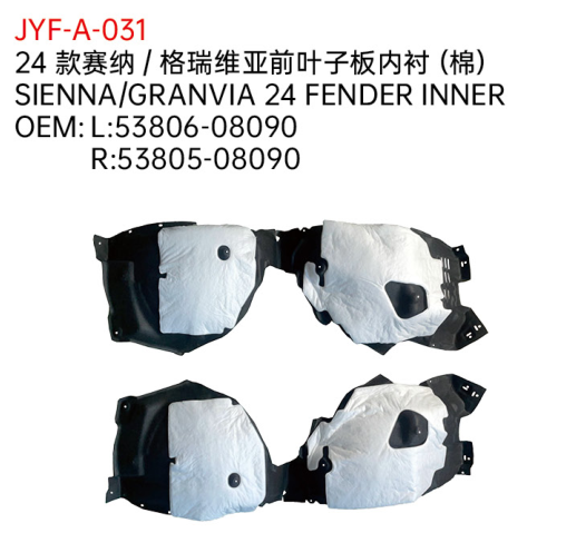 SIENNA/GRANVIA 24 FENDER INNER