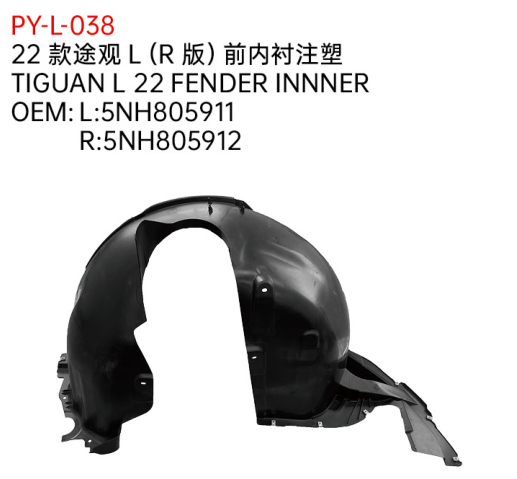TIGUAN L 22 FENDER INNER