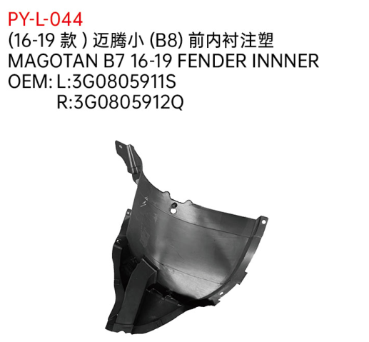 MAGOTAN B7 16-19 FENDER INNER