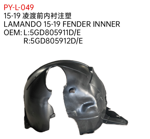 LAMANDO 15-19 FENDER INNER