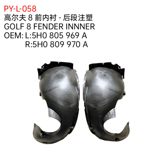 GOLF 8 FENDER INNER