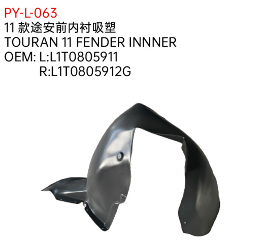 TOURAN 11 FENDER INNER