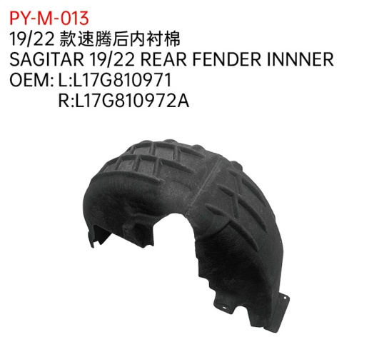 SAGITAR 19/22 REAR FENDER INNER
