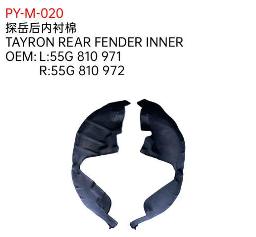 TAYRON REAR FENDER INNER