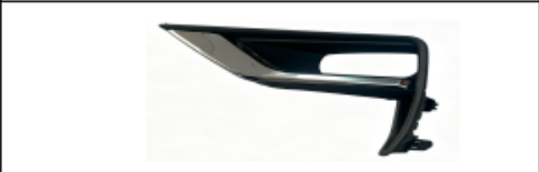 18 PARDO FOG LIGHT FRAME (R)