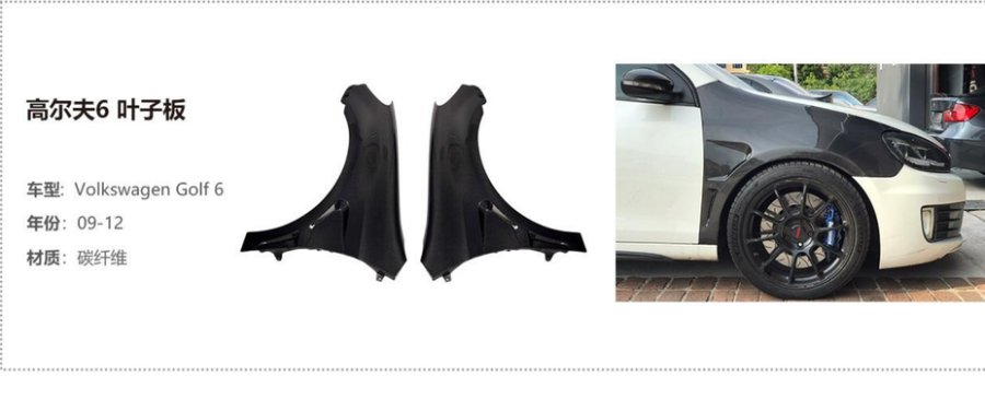 Volkswagen Golf 6 Fender