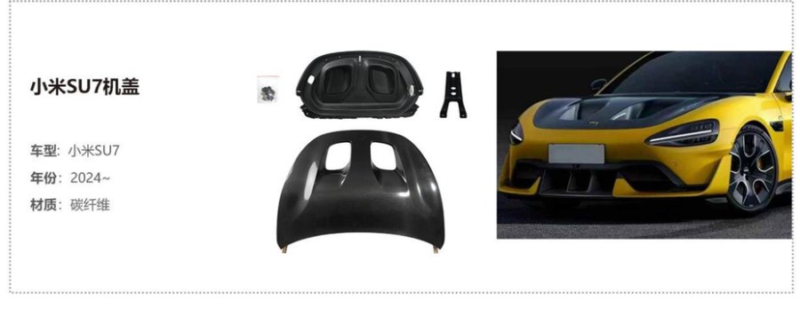Xiaomi SU7 Hood