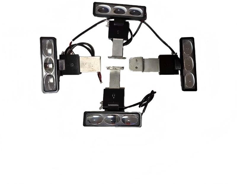 Vehicle Clearance Light Kit, 3.5 W, 6-Piece, Bracket Mount (White/Amber)