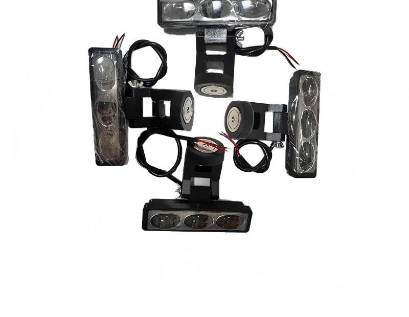 Vehicle Clearance Light Kit, 3.5 W, 6-Piece, Magnetic Mount (White/Amber)