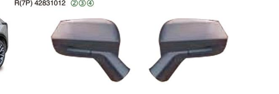 Rearview Mirror R(7P) 42831012