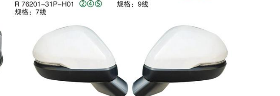 Rearview Mirror R 76201-31P-H01