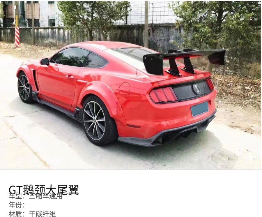 GT Goose Neck Spoiler