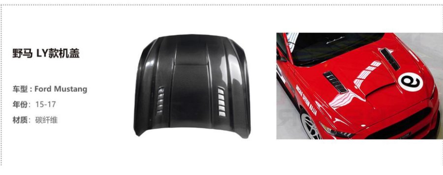 Ford Mustang LY Hood