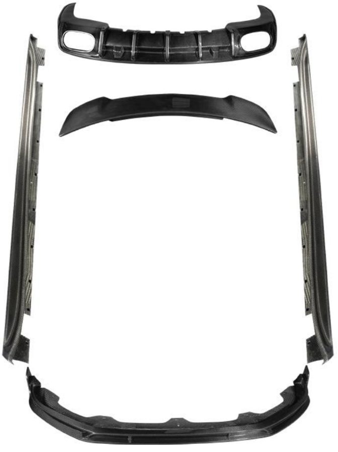 Porsche Panamera Carbon Fiber Front Lip
